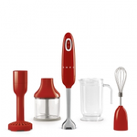Smeg HBF02RDUS Retro 50's Style Immersion Hand Blender 350 W Red disco@aniks.ca