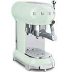 Smeg ECF01PGUS Retro 50's Style 1350 W Manual Espresso Maker Pastel Green