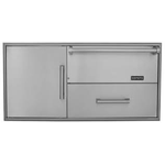 Coyote CCD-WD Combo Unit: Warming Drawer + Access Doors