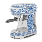 Smeg ECF02DGBUS Retro 50's Style 1350 W Manual Espresso Maker Dolce&Gabbana disco@aniks.ca